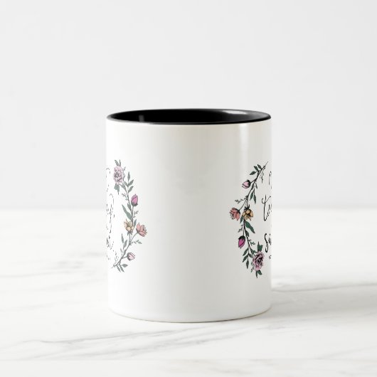 Niet vandaag, Satan Coffee Mok, Grappig Mug, Creat Tweekleurige Koffiemok (Center)