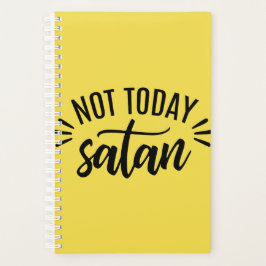 Niet vandaag satan Funny Spiral Planner
