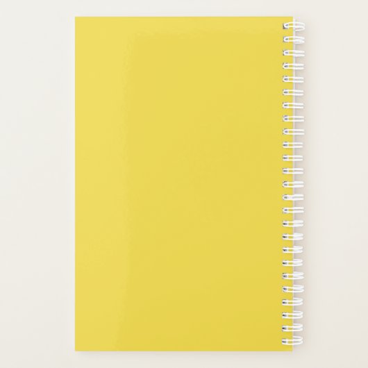 Niet vandaag satan Funny Spiral Planner (Achterkant)