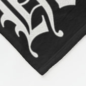 Niet vandaag Satan Jezus Crossover Bysketbyll Holy Fleece Deken (Hoek)