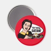 Niet vandaag Satan Magnet (Voorkant / Achterkant)
