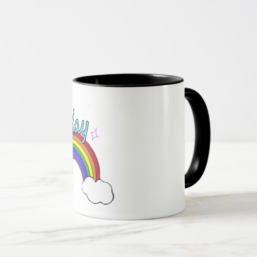 Niet vandaag satan mok (Voorkant rechts)