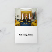 Niet vandaag, Satan Note Kaart (Binnen)