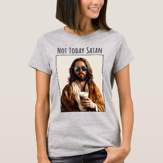 Niet vandaag satan t-shirt
