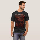 Niet Vandaag Satan! T-shirt (Voorkant volledig)