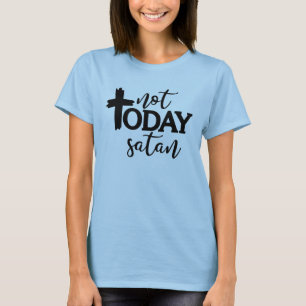 Niet vandaag satan t-shirt