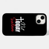 Niet Vandaag Satan Zwart Case-Mate iPhone Case (Achterkant (horizontaal))