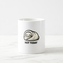Niet Vandaag - Schattig Moe Karakter Dekentje Burr Koffiemok