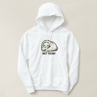 Niet Vandaag - Schattig Vermoeid Karakter Dekenzak Hoodie