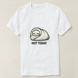 Niet Vandaag - Schattig Vermoeid Karakter Dekenzak T-shirt