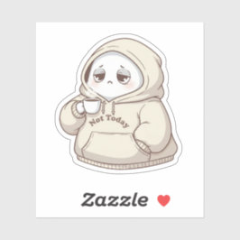 Niet vandaag Sticker