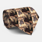 Niet vandaag stropdas (Opgerold)