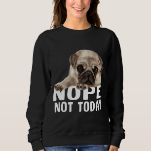 Niet vandaagPug Dog Classic T-Shirt 851
