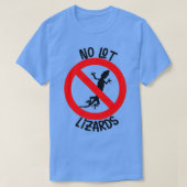 niet veel lizards t-shirt (Design voorkant)