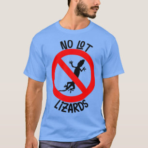 niet veel lizards t-shirt