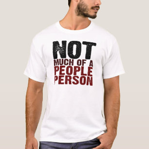 Niet veel mensen t-shirt