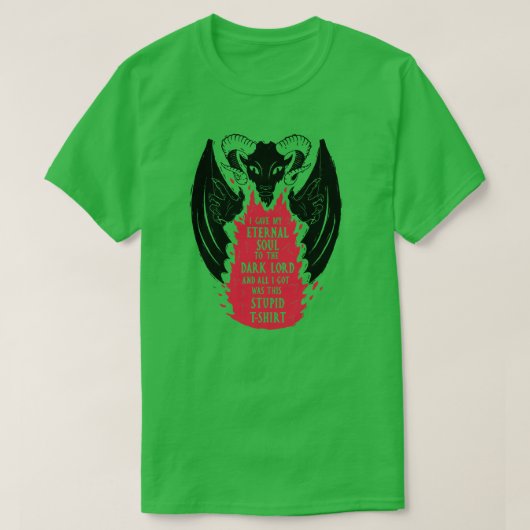 Niet veel t-shirt (Design voorkant)