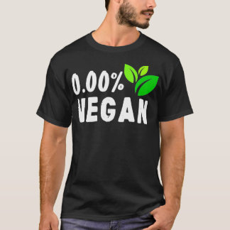 Niet veganistisch Vlees Eten Chef Kook Varkensvlee T-shirt
