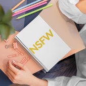 Niet veilig voor werk (NSFW) Notitieboek