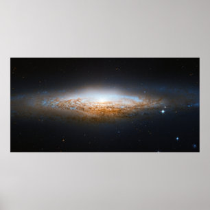 Niet-verduurzaamde spiraalmelkweg UFO Galaxy NGC 2 Poster