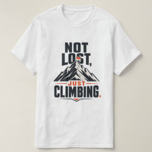 Niet Verdwaald, Gewoon Berg Beklimmen Grafisch T-s T-shirt