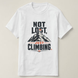 Niet Verdwaald, Gewoon Berg Beklimmen Grafisch T-s T-shirt