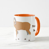 Niet vergegetrouwe Mannen Koffie Mok (Voorkant rechts)