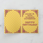 Niet Verjaardag 40 Kaart (Binnen)