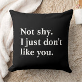 Niet verlegen. Ik hou gewoon niet van grappige uit Kussen (Deken)