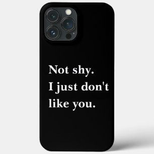 Niet verlegen. Ik hou gewoon niet van jouw grappig Case-Mate iPhone Case