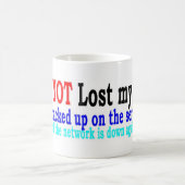 niet verloren geest koffiemok (Center)