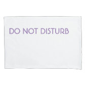 NIET VERSTOREN KUSSENSLOOP (Voorkant)