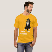 NIET VERSTOREN, Slaapkat T-shirt (Voorkant volledig)