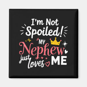 Niet Verzwegen Niece Loves een Team Kids Matching Magneet