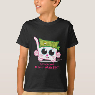 Niet vierkant om een legermerk te zijn t-shirt