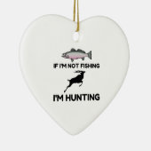 Niet Vist dan jagen Keramisch Ornament (Rechts)