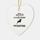 Niet Vist dan jagen Keramisch Ornament (Links)