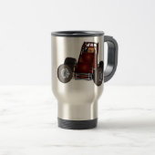 Niet-vleugelige sprintauto #1 reisbeker (Voorkant rechts)