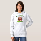 Niet voor de koffie hoodie (Voorkant volledig)