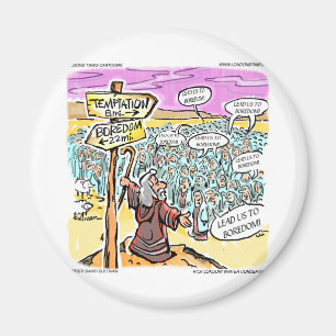 Niet voor de Verleiding? Grappige Cadeaukaarten & Magneet