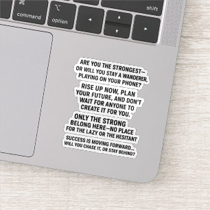 Niet Voor De Zwakken — Alleen De Sterken Kunnen He Sticker