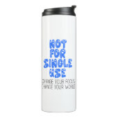 🌍 Niet voor eenmalig gebruik | Eco-geïnspireerde Thermosbeker (Gedraaid links)