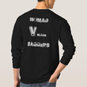 NIET VOOR HET ZWAK..... T-SHIRT (Achterkant)