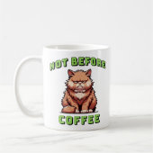 Niet voor koffie koffiemok (Links)