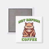Niet voor koffie magneet (Voorkant / Achterkant)