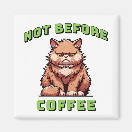 Niet voor koffie magneet