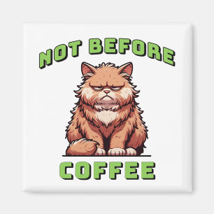 Niet voor koffie magneet