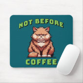 Niet voor koffie muismat (Met muis)