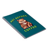 Niet voor koffie notitieboek (Rechterzijde)