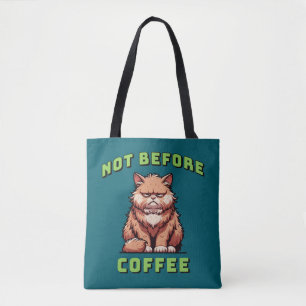 Niet voor koffie tote bag